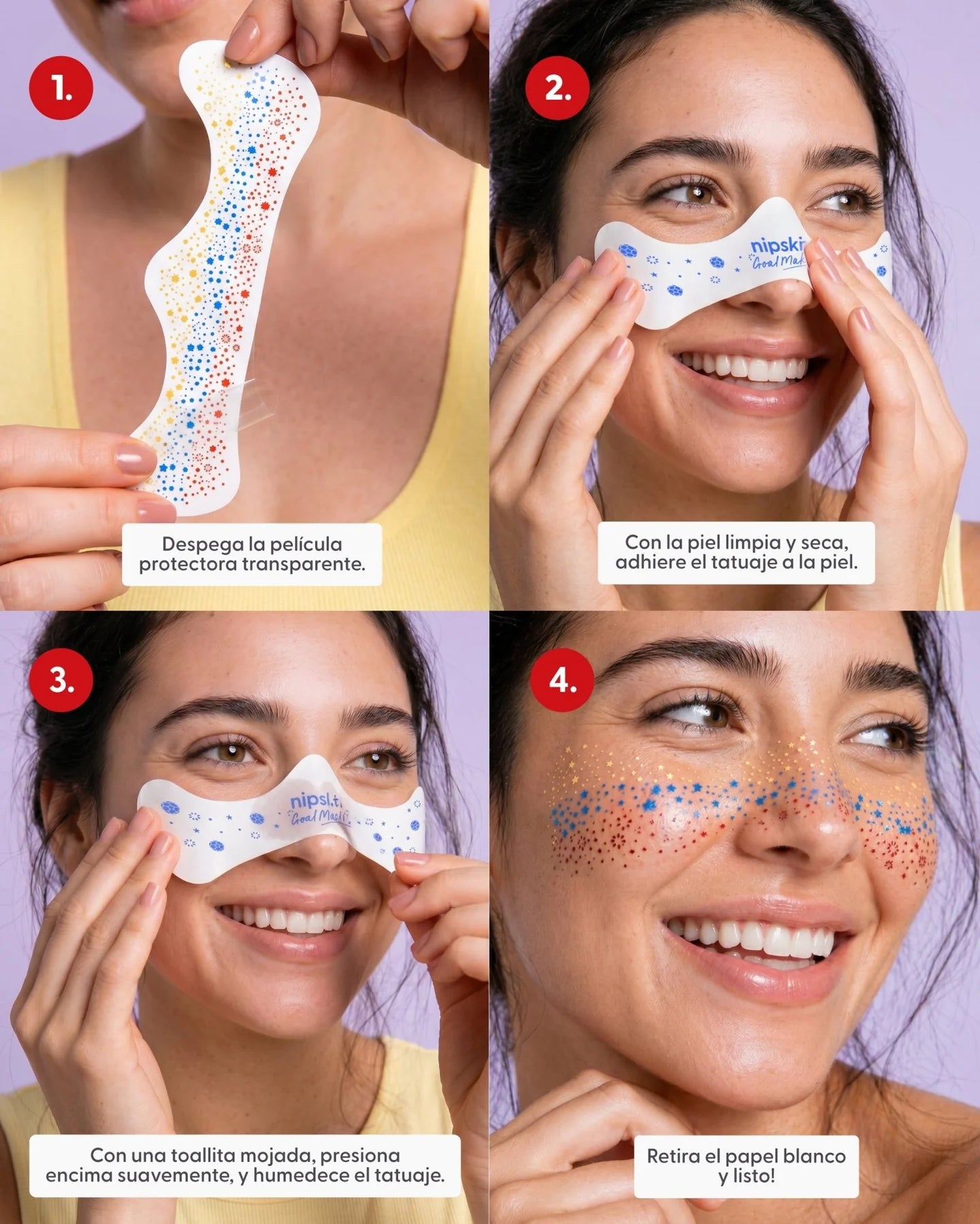NipSkin - Sticker Faciales Mundialistas