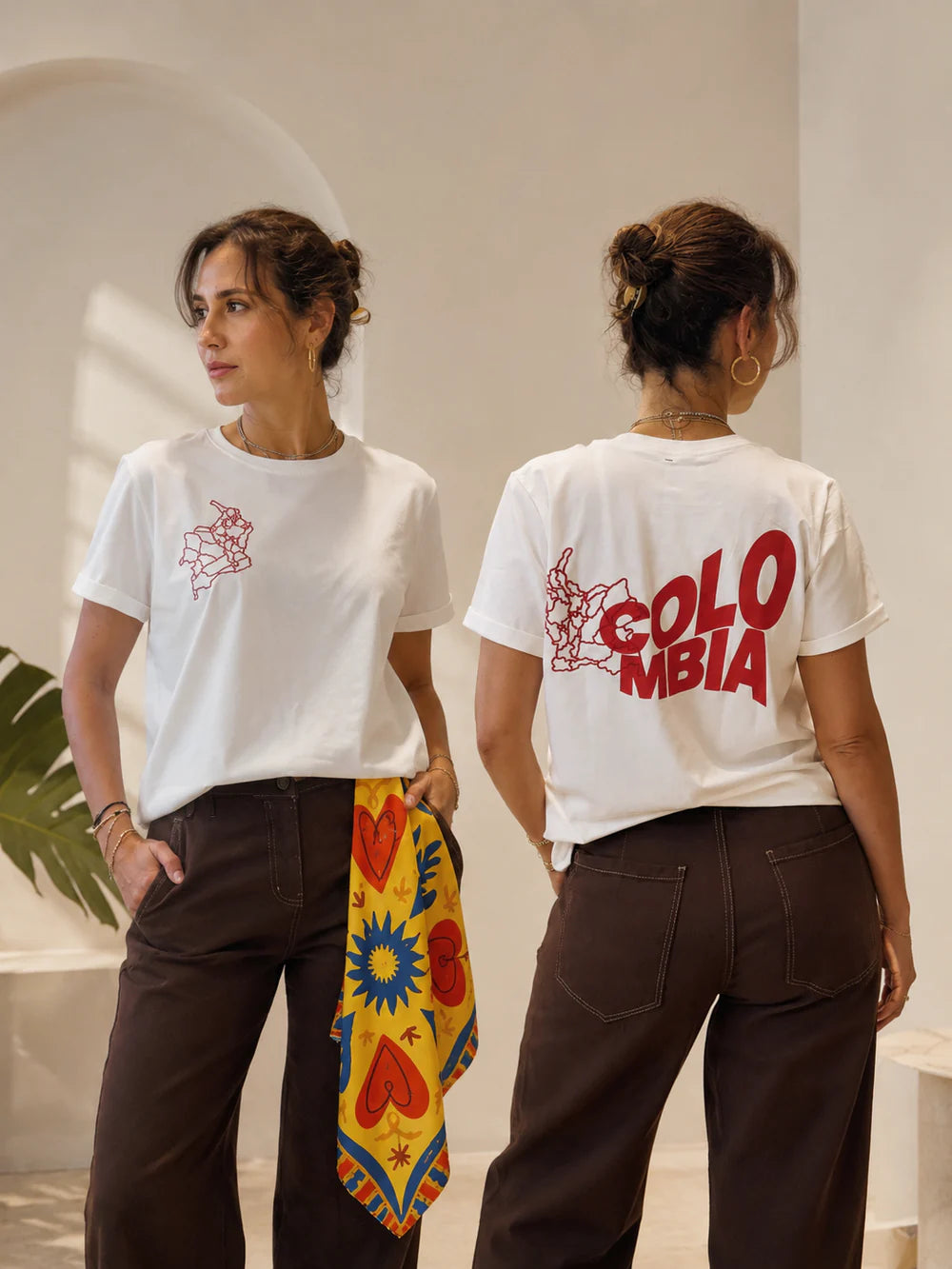 Camiseta Colombia Mujer