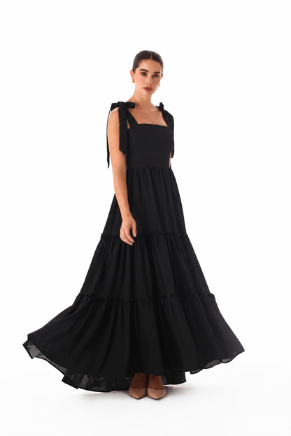 Maxidress Azucena Negro