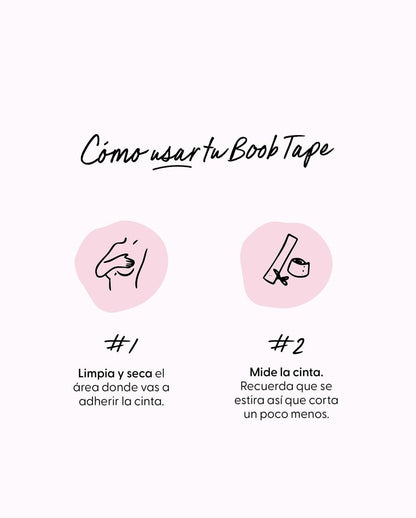 Boob Tape - Cinta de realce para los senos