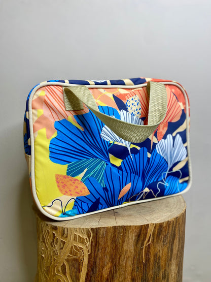 Blue Flowers Travel Case