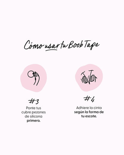 Boob Tape - Cinta de realce para los senos