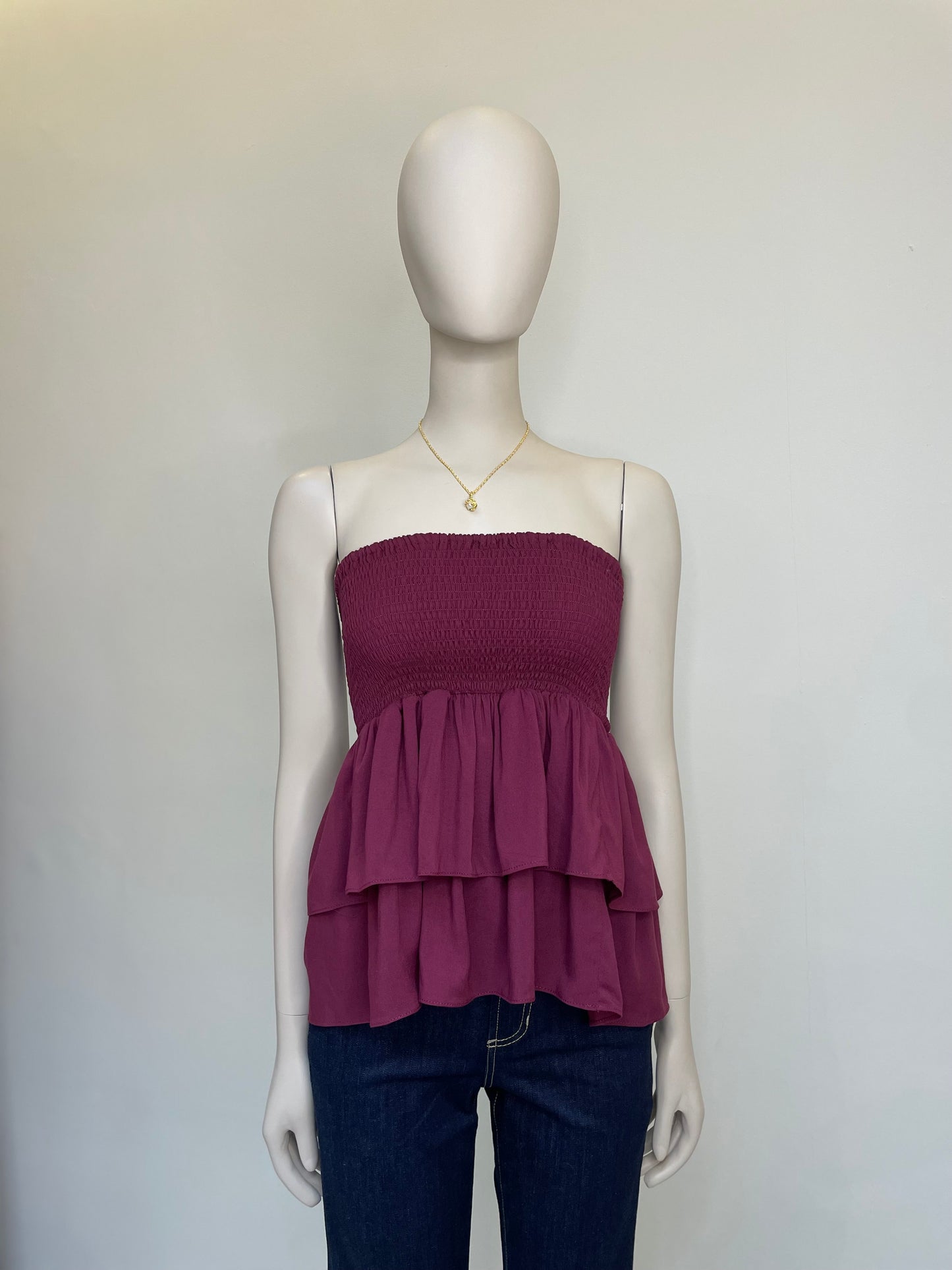 Blusa Victoria Strapless