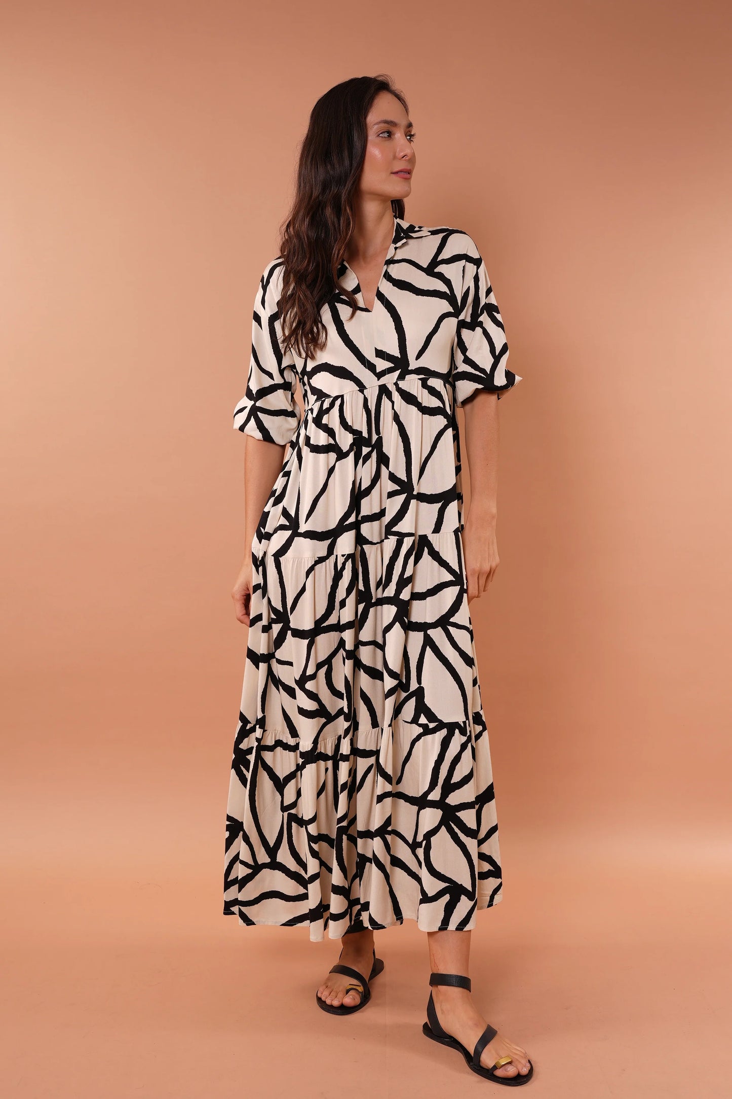 Vestido Kira Lineas