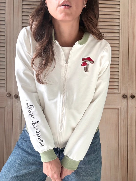 Chaqueta Bomber Hongo