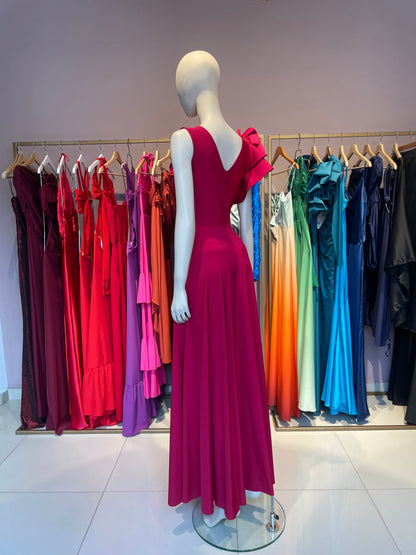 Vestido Paloma Cereza