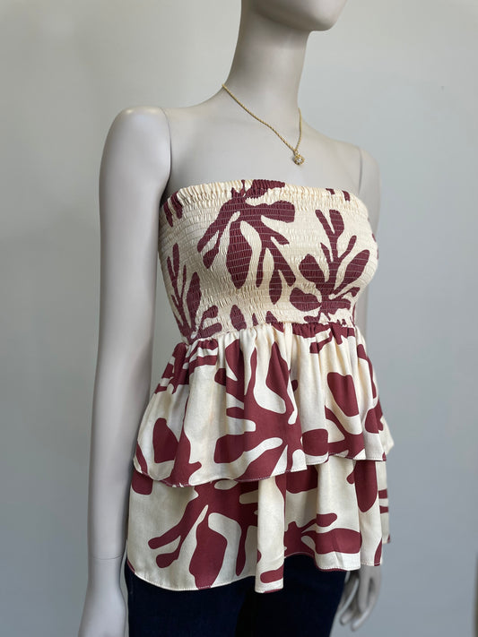 Blusa Victoria Strapless