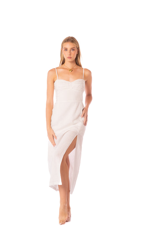 Solid Cacti Lines Odette Dress