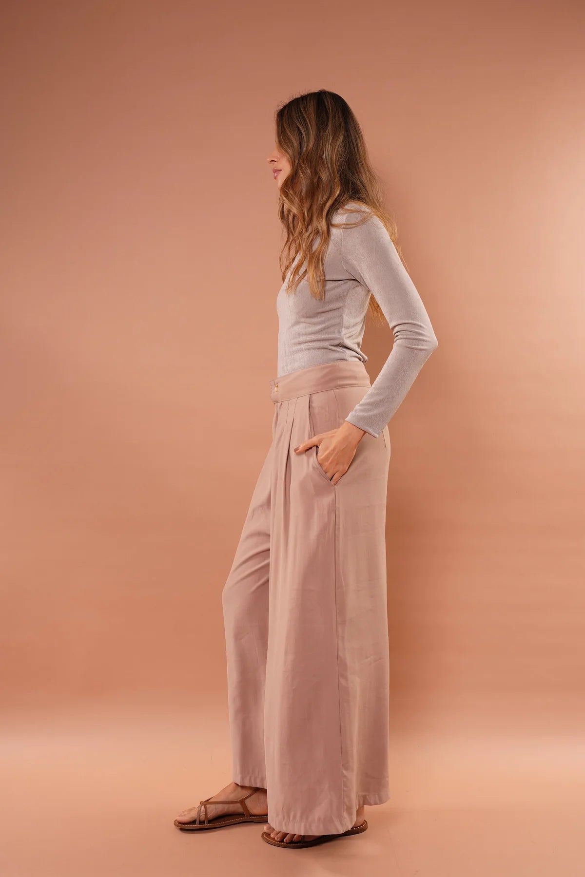 Pantalón Fenicia Caramelo