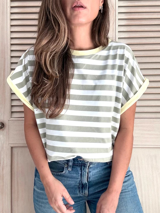 Blusa Basica Zen Rayas