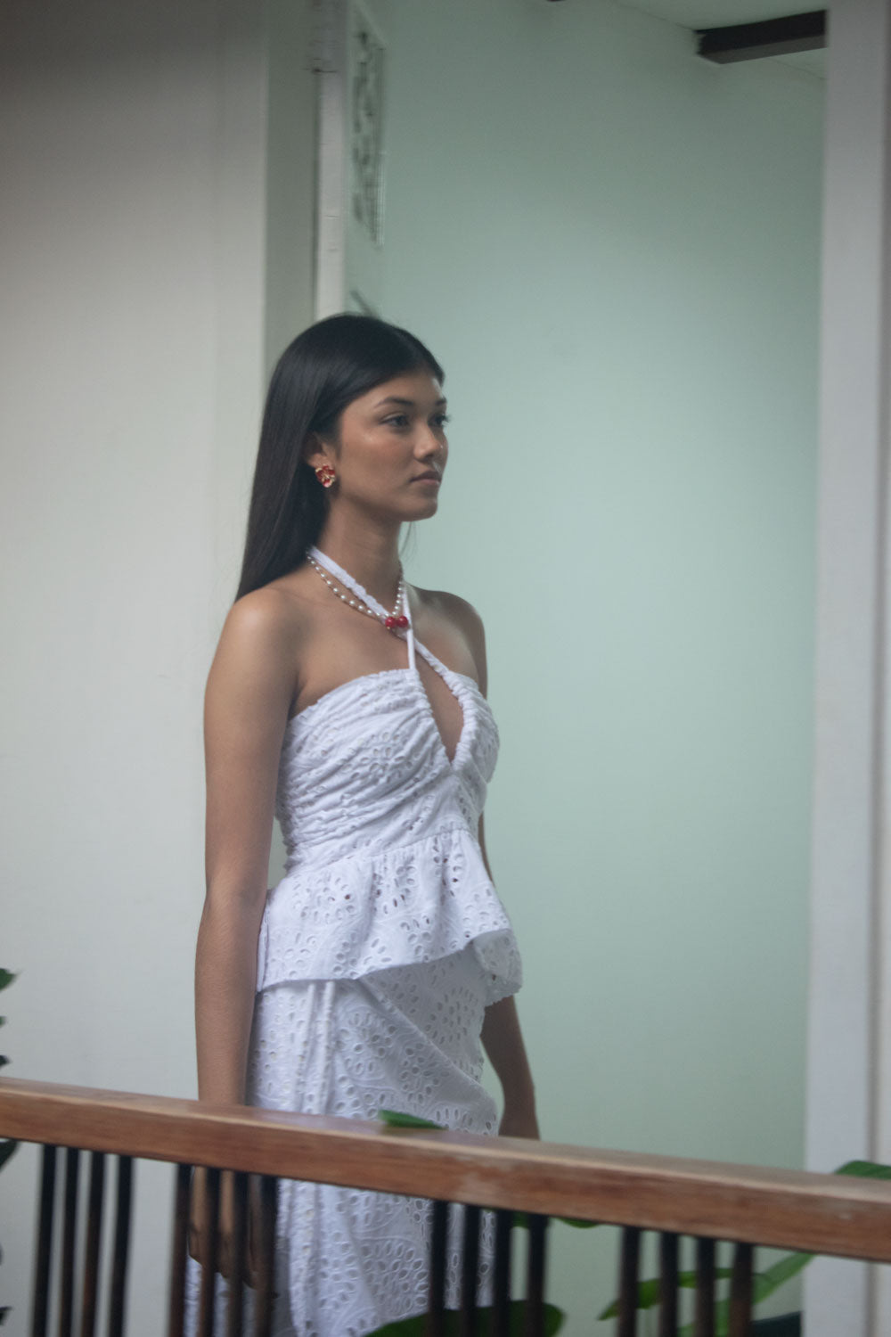 Blusa Fira Hoja Rota Blanca