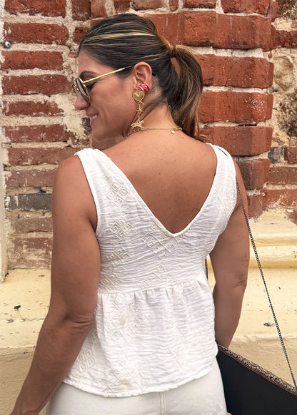 Blusa Liz Marfil