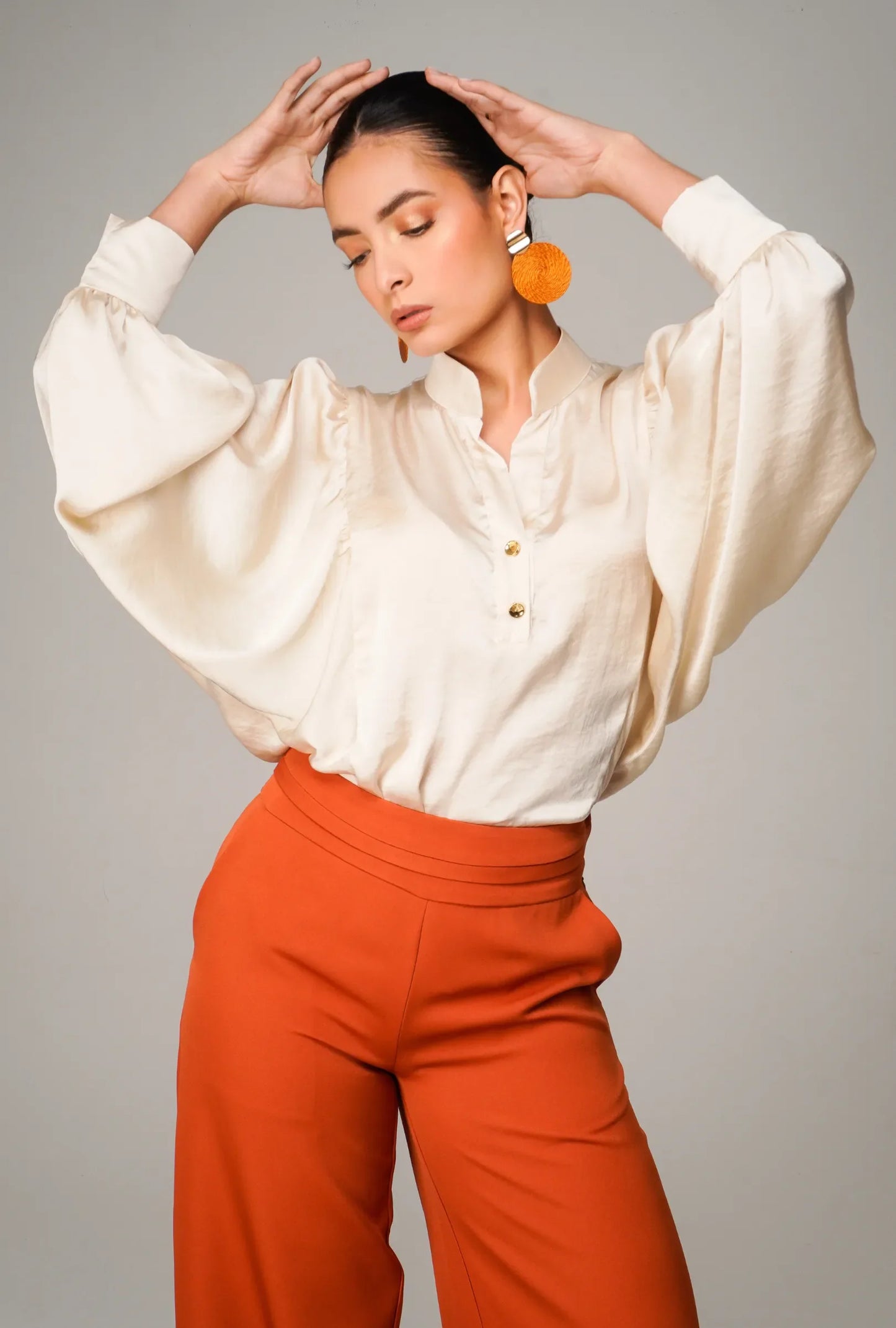 Blusa Milano Champaña