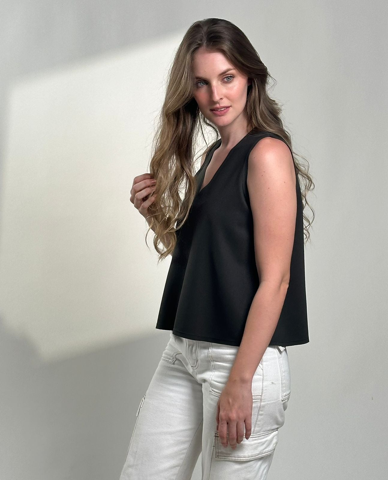 Blusa Pomadora Sisa Cuello V