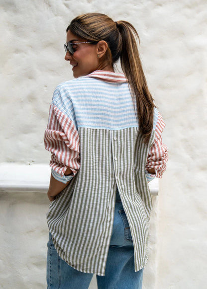 Camisa Lima Rayas