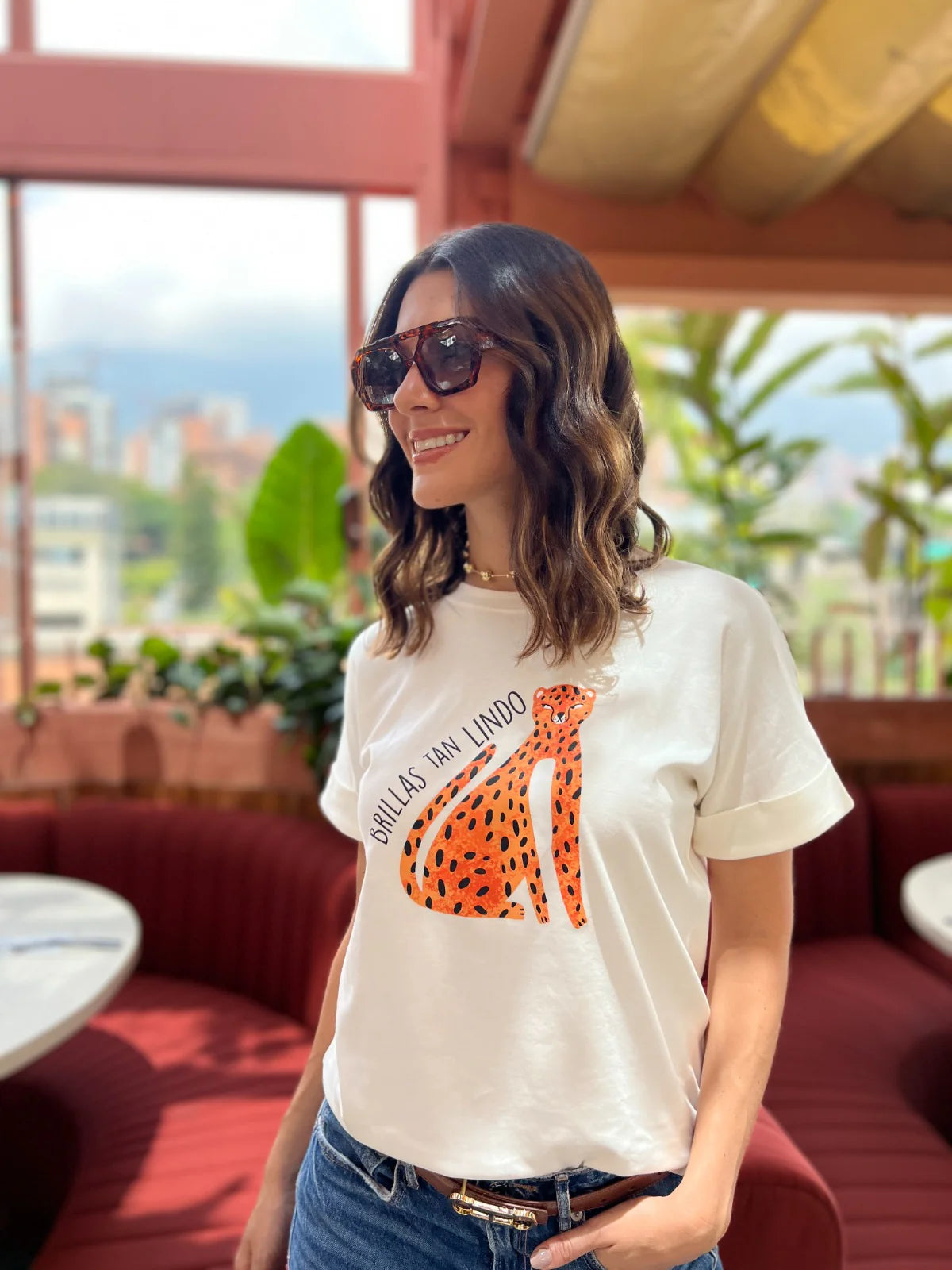 Camiseta África Crudo