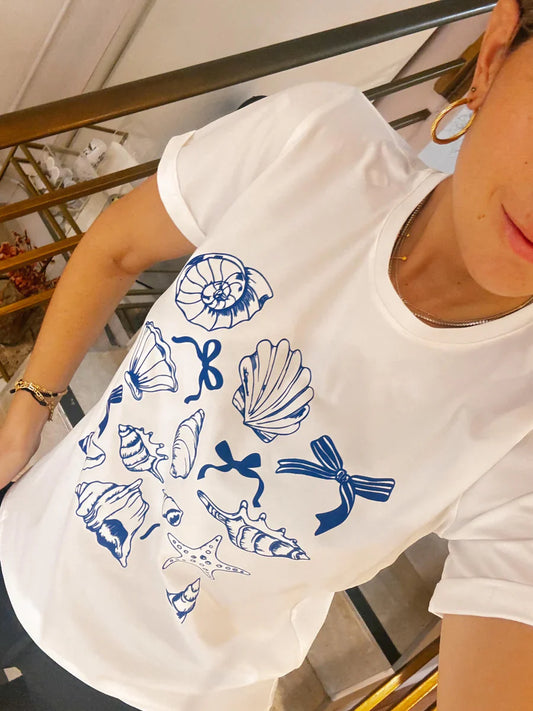 Camiseta Coral Crudo