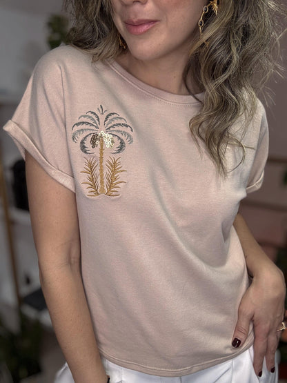 Camiseta Palmahia Camel