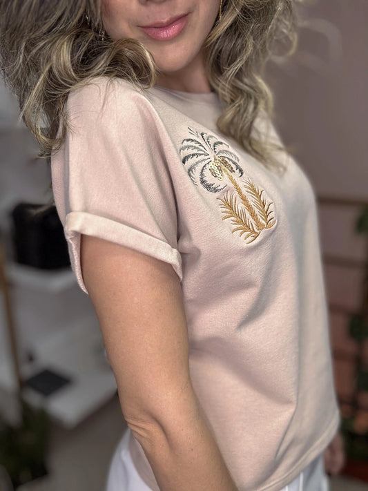 Camiseta Palmahia Camel