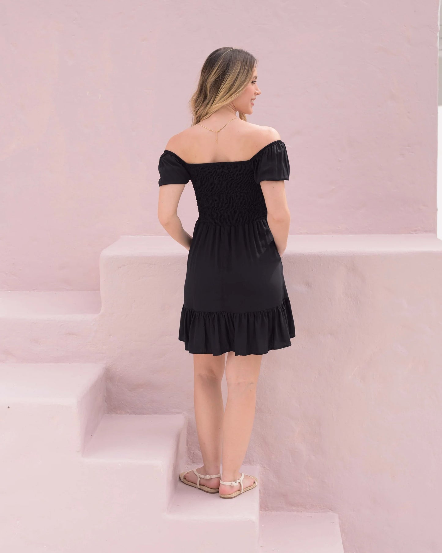 Vestido Maite Plane Black