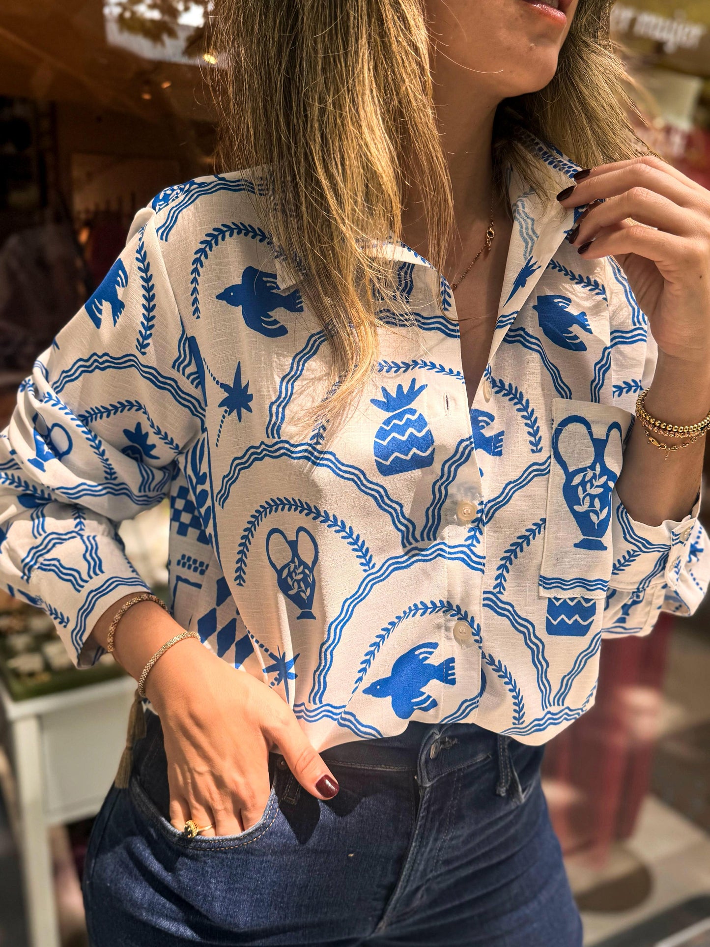 Camisa CiaoBella Crudo