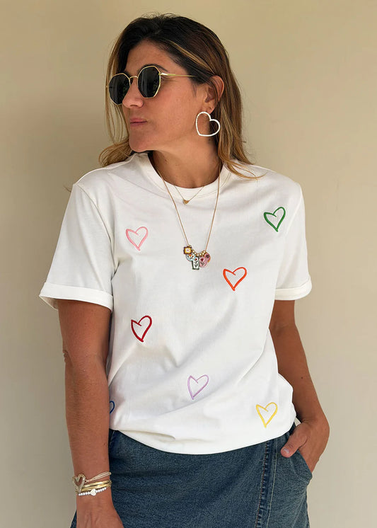 Camiseta Ana Corazones
