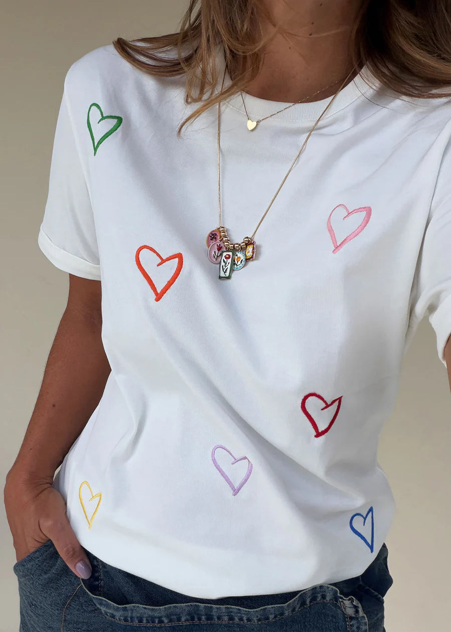 Camiseta Ana Corazones