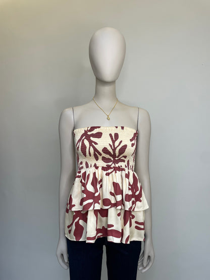 Blusa Victoria Strapless