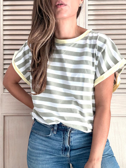Blusa Basica Zen Rayas