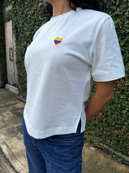 Camiseta Corazón Colombia