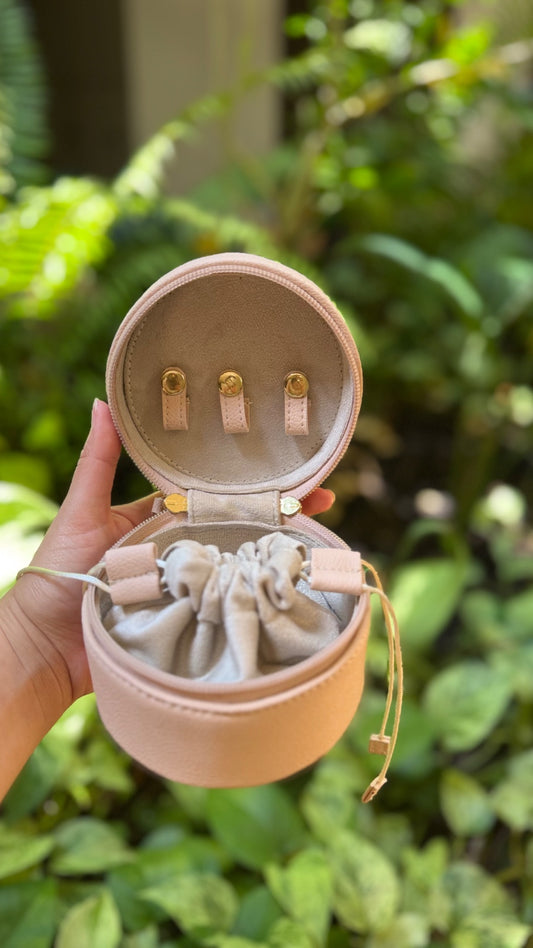 Jewelry Case - Estuche Redondo Pequeño