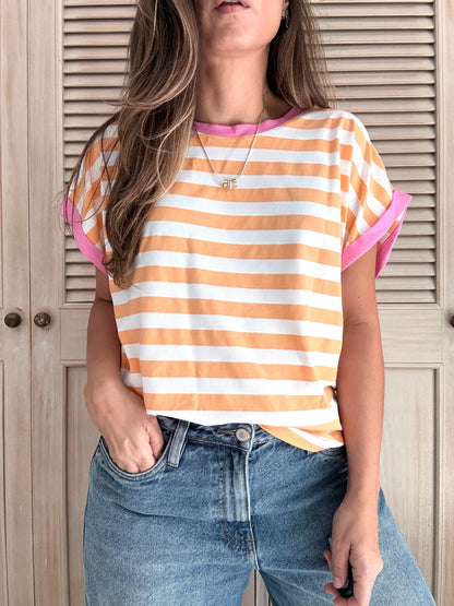 Blusa Basica Zen Rayas
