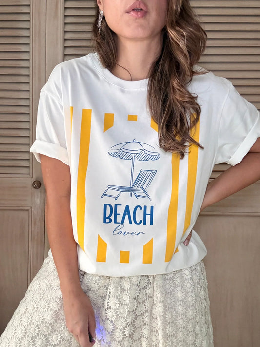 Camiseta Oversize Beach Lover
