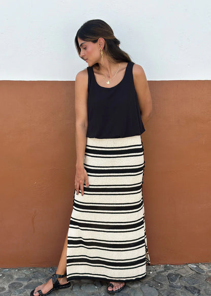 Falda Texas Marfil