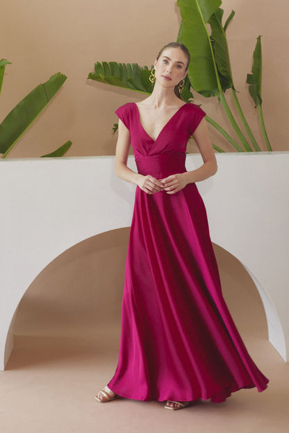 Vestido Tobago Fucsia