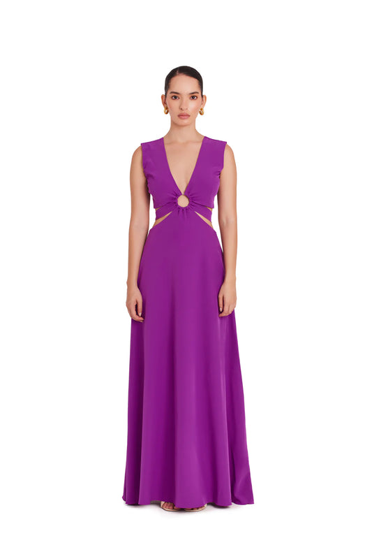 Vestido Emily Morado