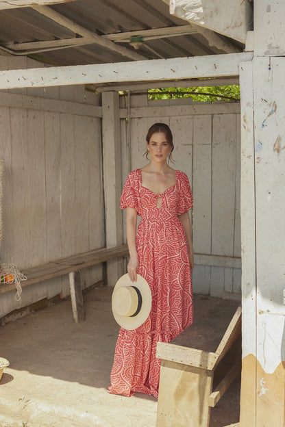 Vestido Jana Coral