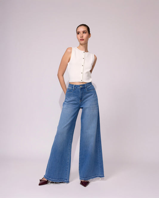 Jean Super Wide Leg high Rise 387