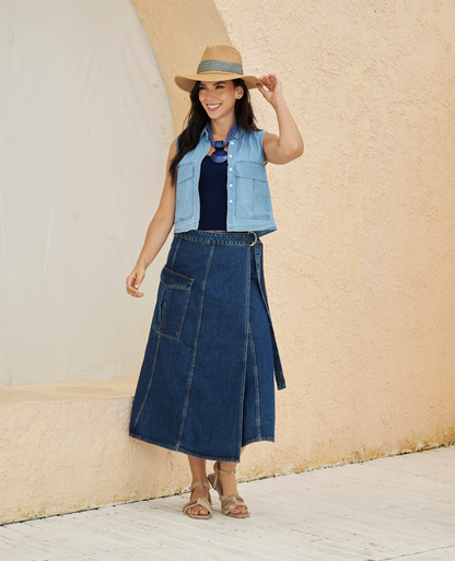 Kaputas Skirt Denim