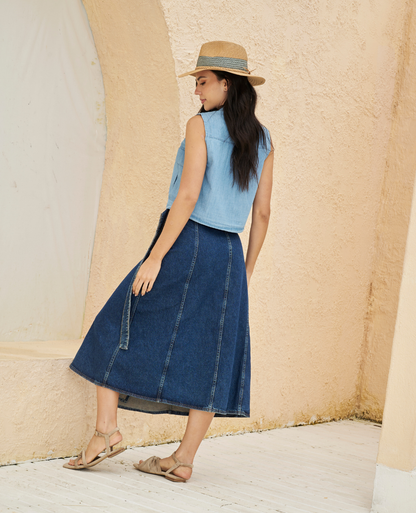 Kaputas Skirt Denim