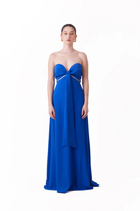 Maxidress Lara Azul Rey