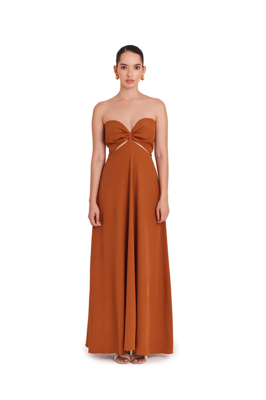Maxidress Roxi Terracota