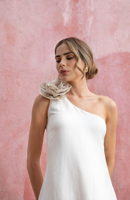 Vestido Alma Marfil