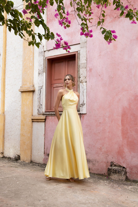 Vestido Margarita Amarillo