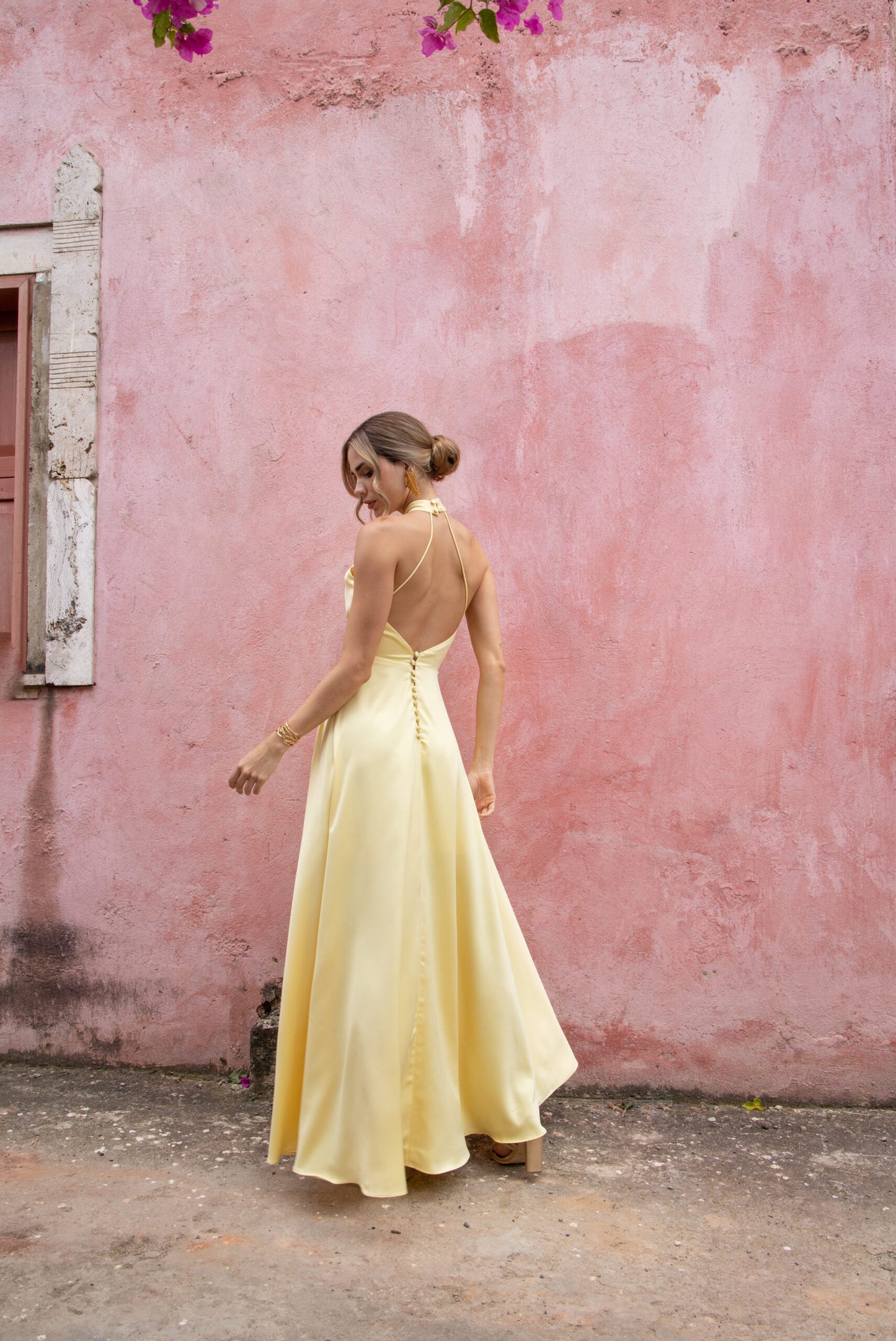 Vestido Margarita Amarillo