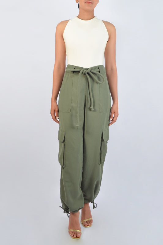 Pantalón Andrea Verde Militar