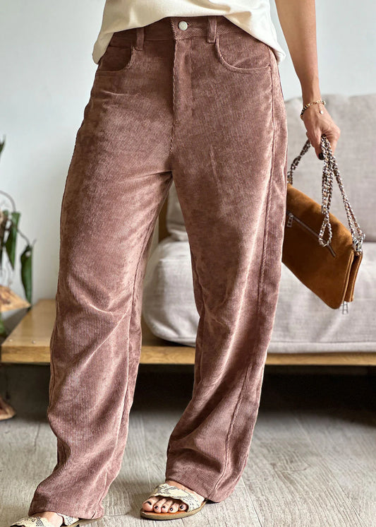 Pantalon Corduroy Adara Café