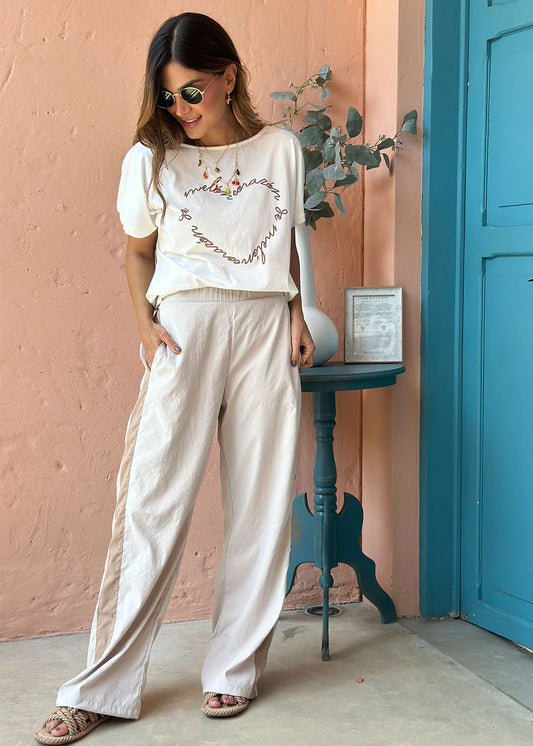 Pantalón Donatella Camel