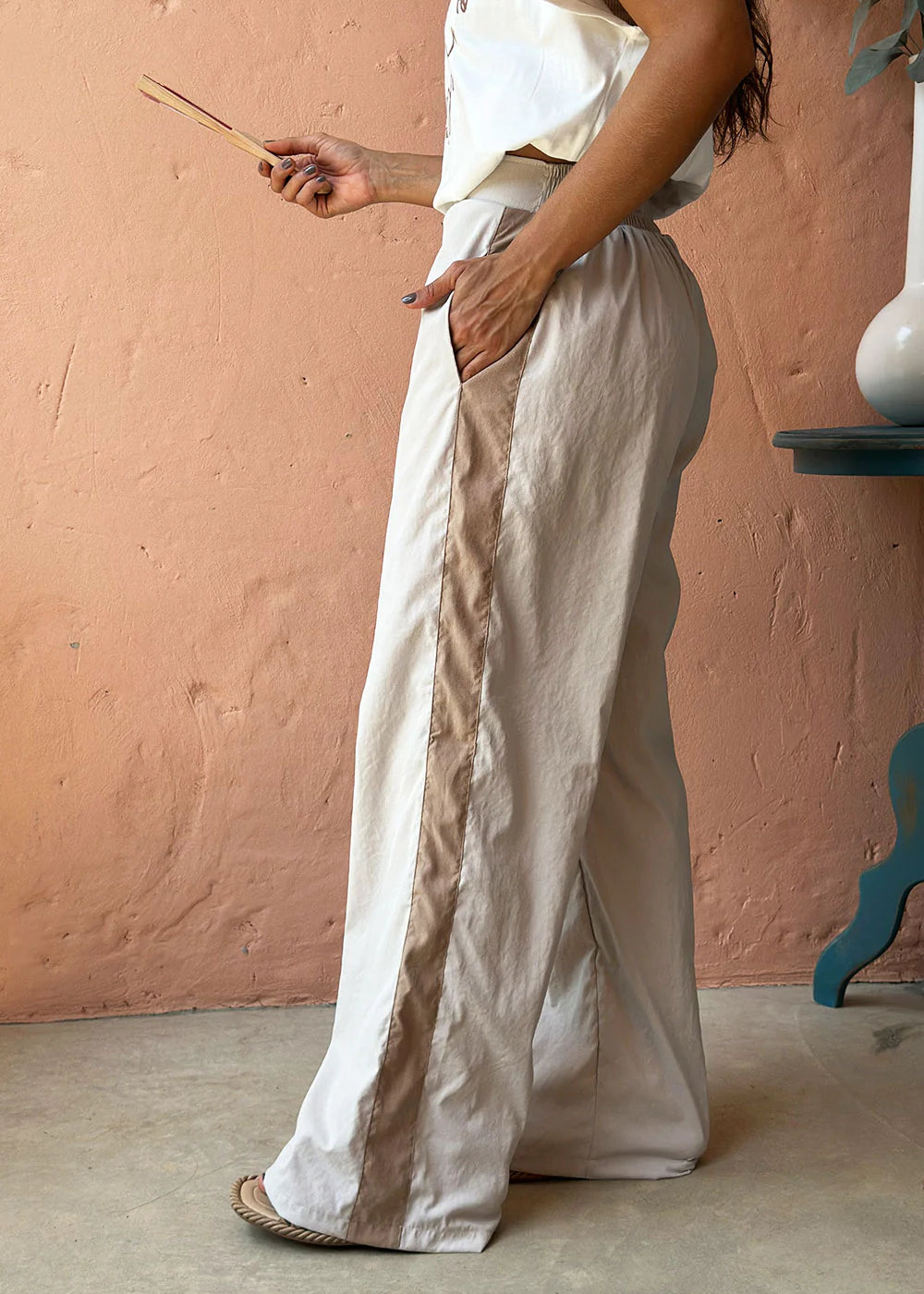 Pantalón Donatella Camel