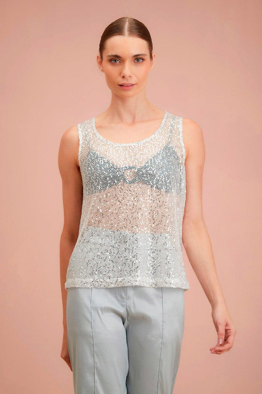 Top Reflejo Silver